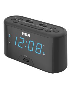 RCA RC571 DIGITAL CLOCK RADIO W/USB